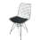 Tel sandalye