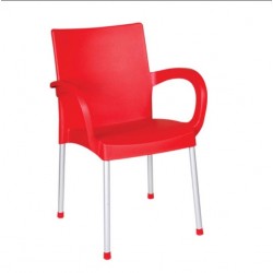 Kırmızı Plastik Sandalye